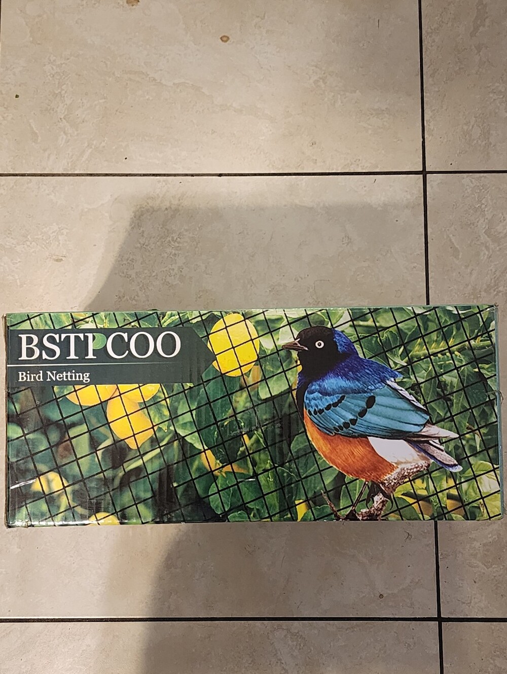 BSTPCOO 50'X100' BIRD NETTING GARDEN/CHICKEN COOP, HEAVY DUTY NYLON 3/4" MESH